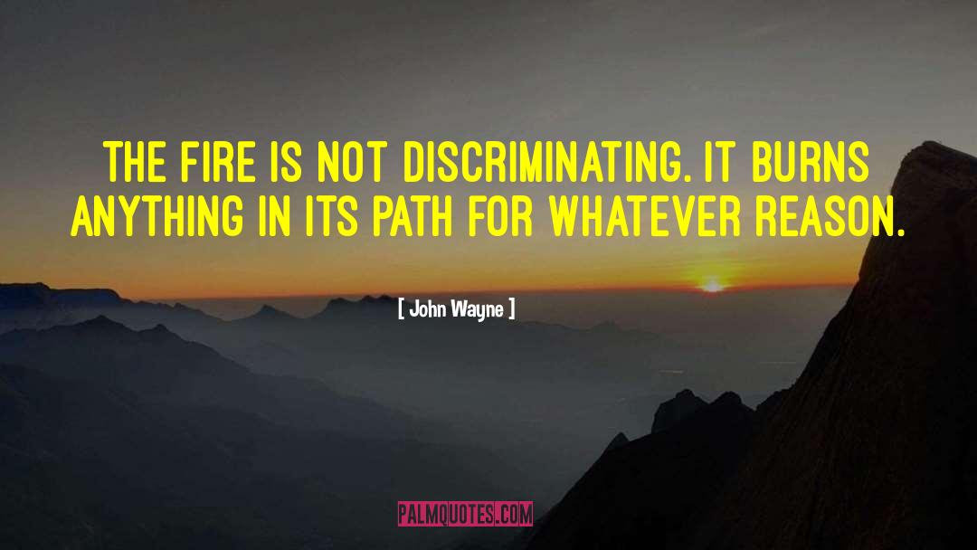 Discriminating quotes by John Wayne