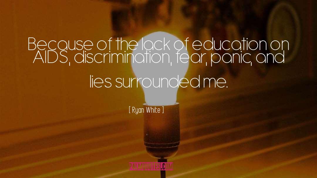 Discrimination And Racism quotes by Ryan White