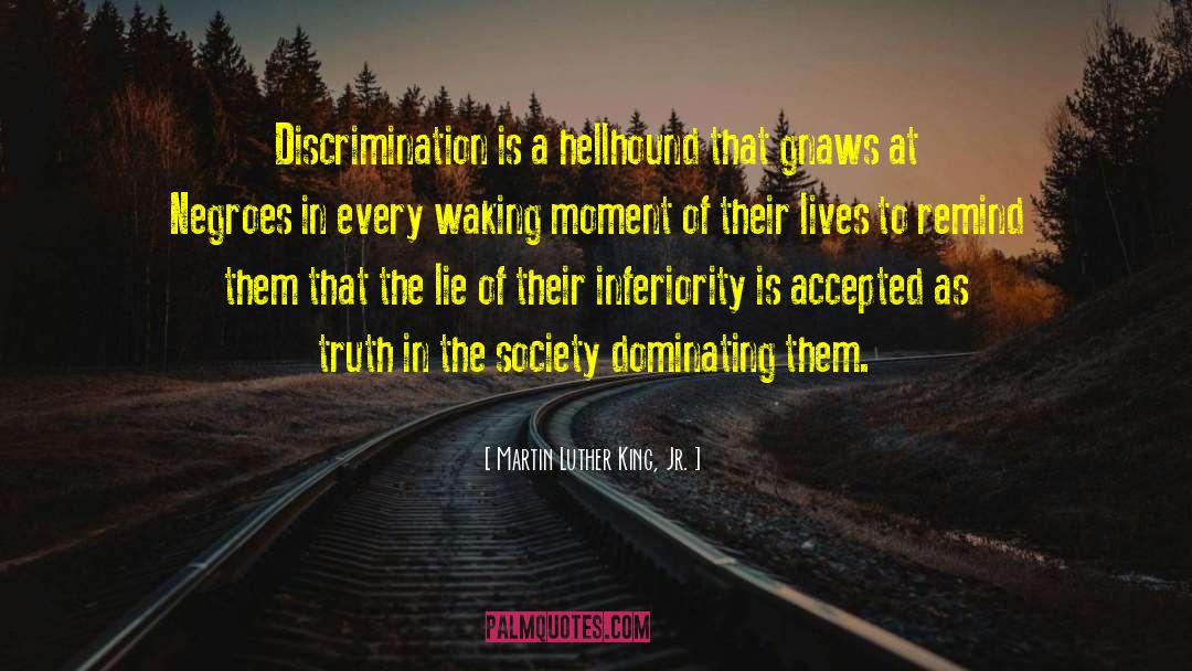 Discrimination quotes by Martin Luther King, Jr.