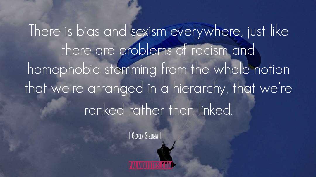 Discrimination quotes by Gloria Steinem