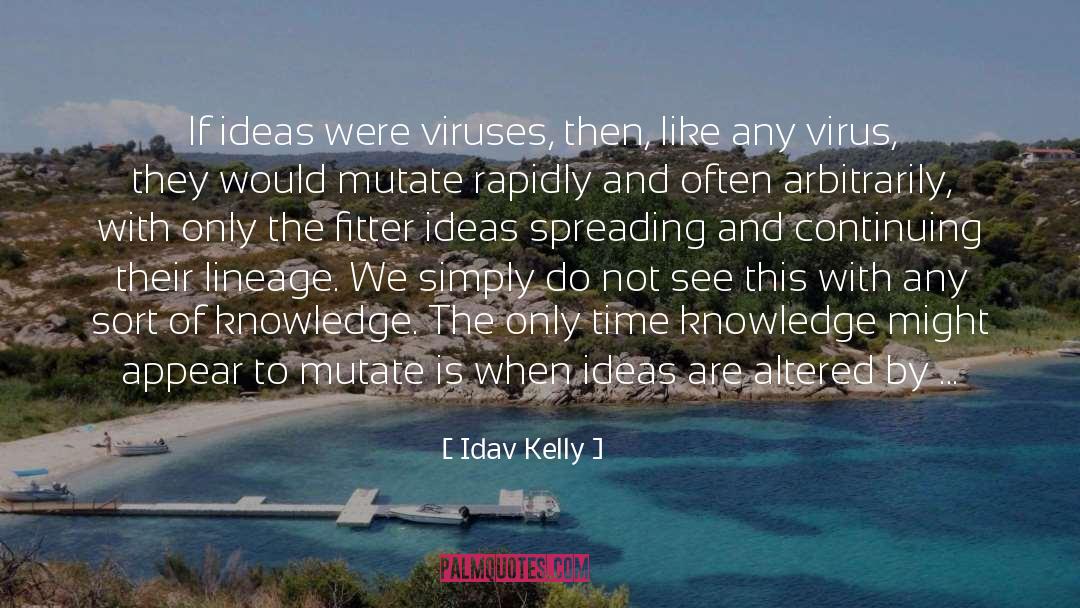 Discursive Thought quotes by Idav Kelly