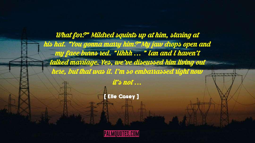 Discussed quotes by Elle Casey