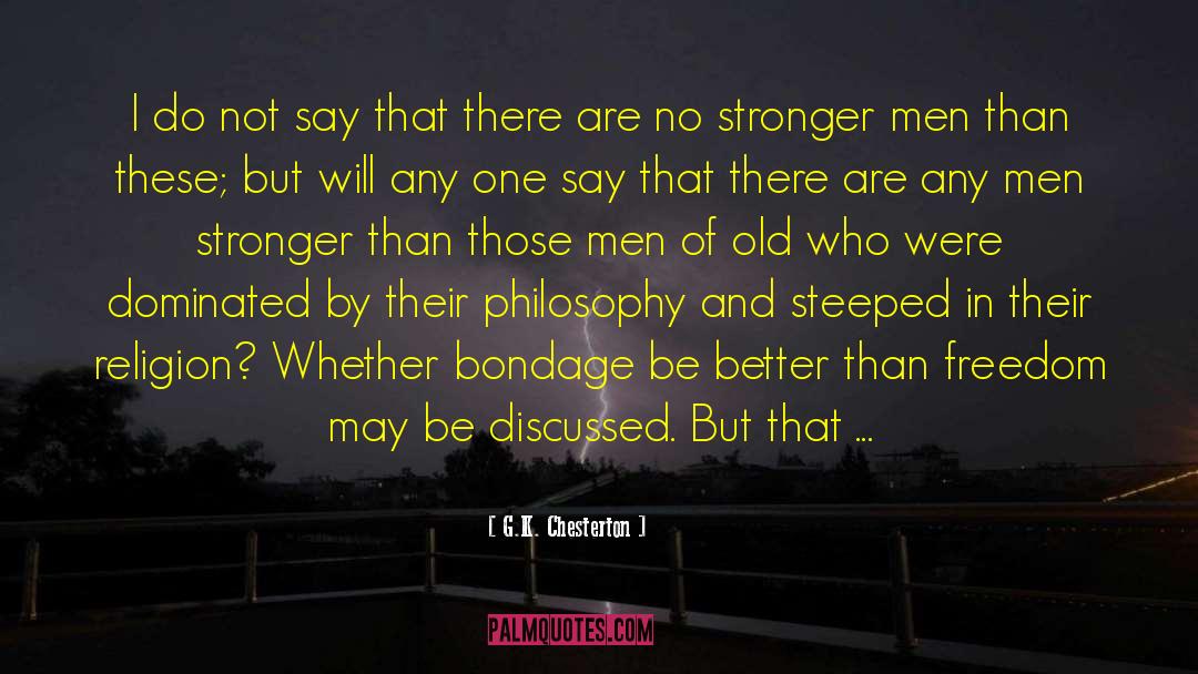 Discussed quotes by G.K. Chesterton