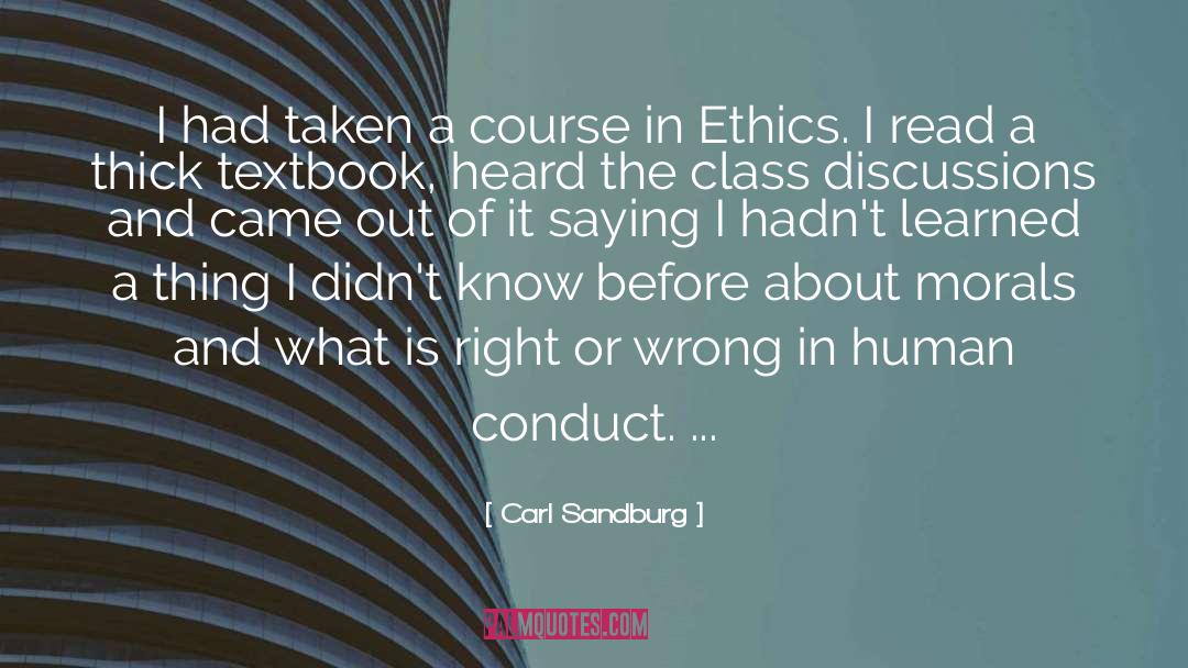 Discussions quotes by Carl Sandburg