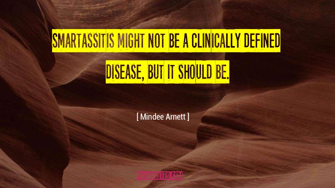 Disease Control quotes by Mindee Arnett