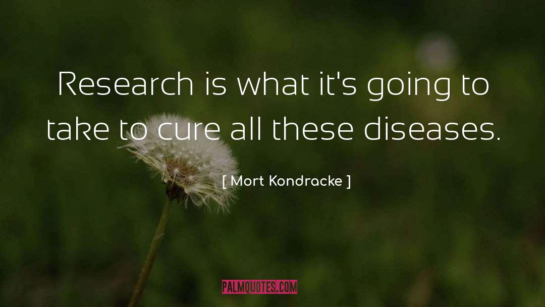 Diseases quotes by Mort Kondracke