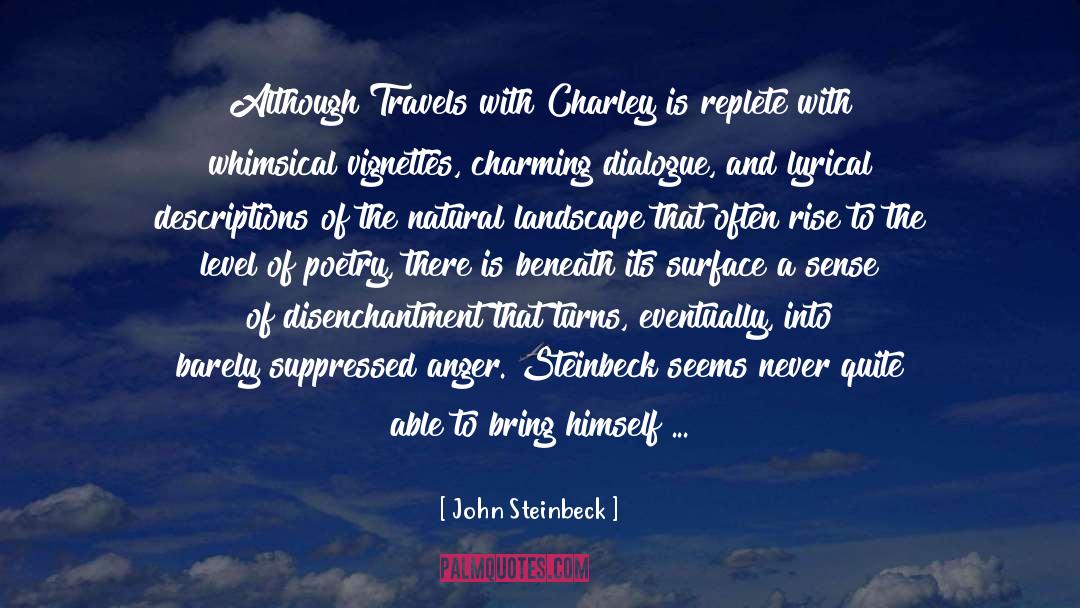 Disenchantment quotes by John Steinbeck