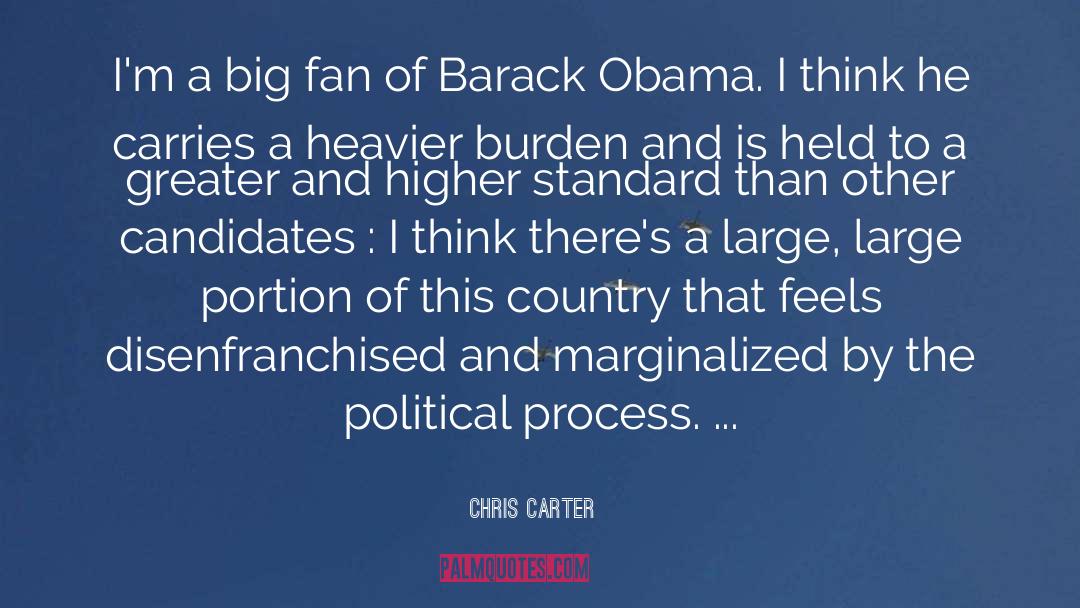 Disenfranchised quotes by Chris Carter