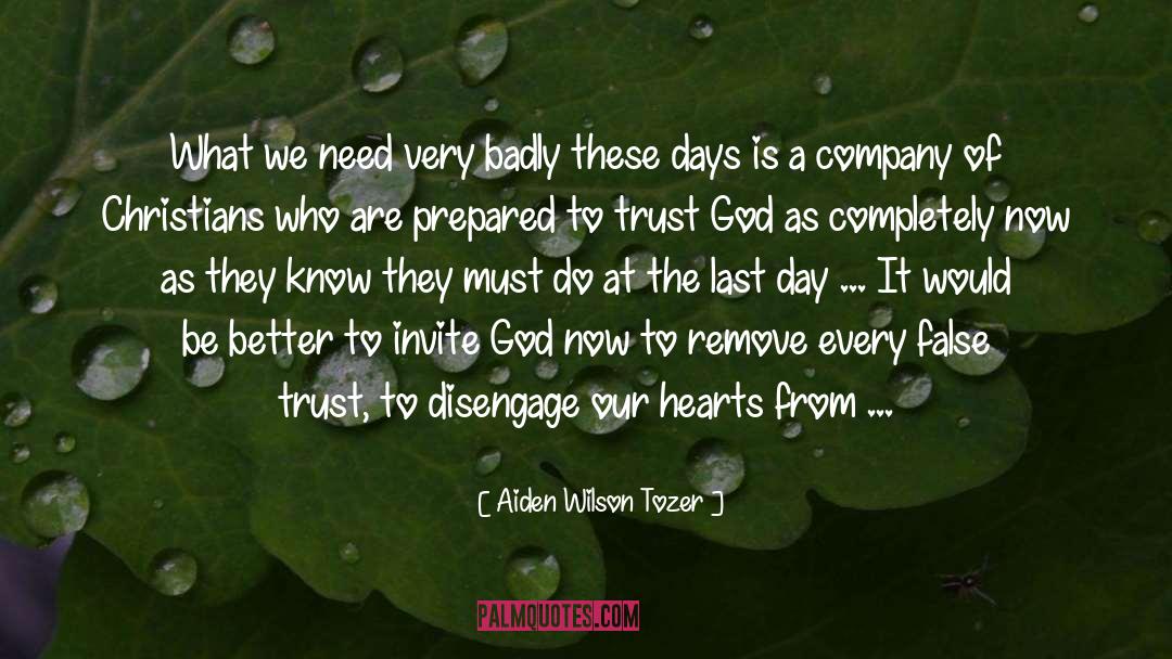 Disengage quotes by Aiden Wilson Tozer