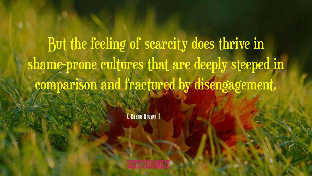 Disengagement quotes by Brene Brown