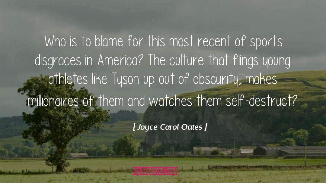 Disgrace quotes by Joyce Carol Oates