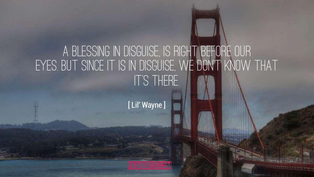 Disguise quotes by Lil' Wayne