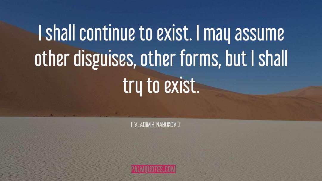 Disguises quotes by Vladimir Nabokov