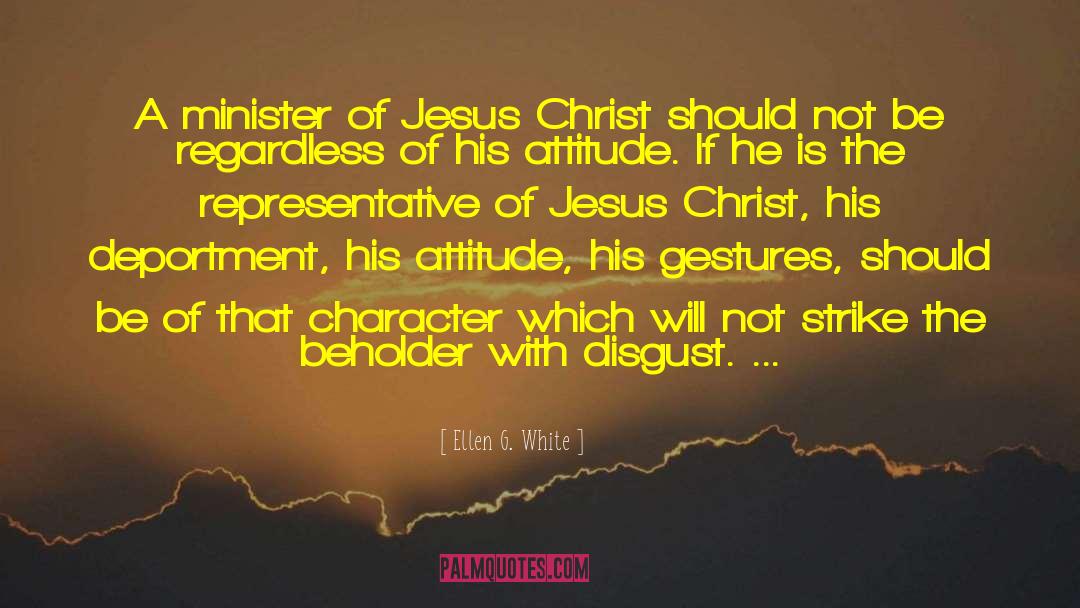 Disgust quotes by Ellen G. White