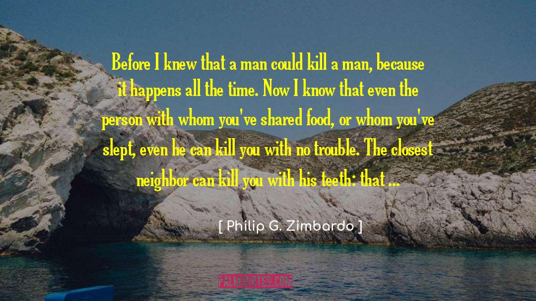 Disgusting Food quotes by Philip G. Zimbardo