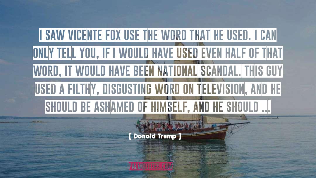 Disgusting quotes by Donald Trump