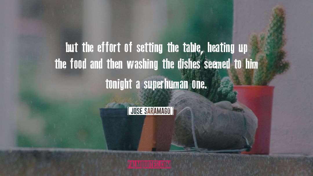 Dishes quotes by Jose Saramago