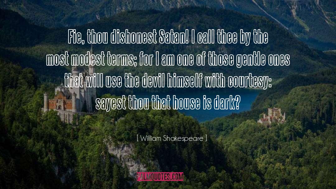 Dishonest quotes by William Shakespeare