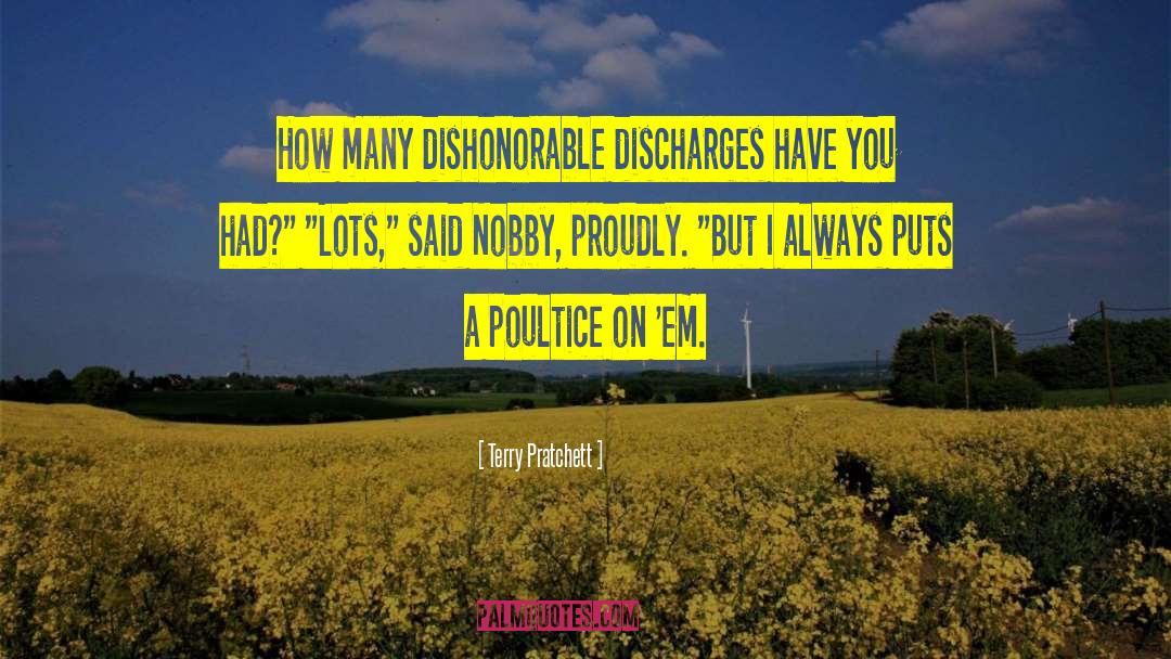 Dishonorable quotes by Terry Pratchett