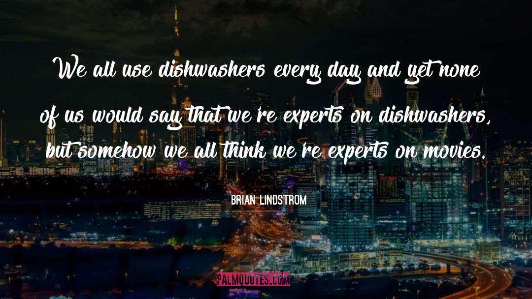 Dishwashers quotes by Brian Lindstrom