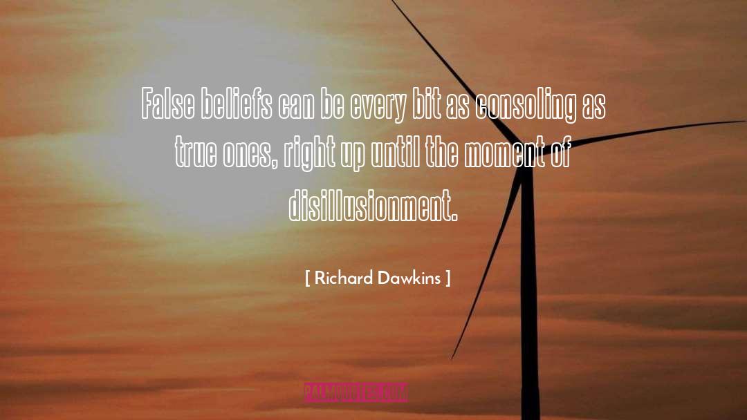 Disillusionment quotes by Richard Dawkins