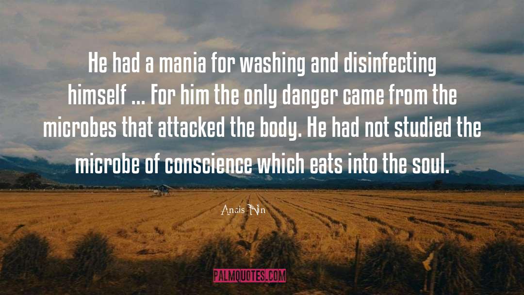 Disinfecting quotes by Anais Nin