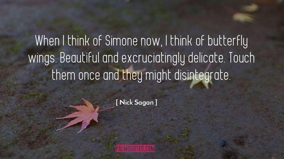 Disintegrate quotes by Nick Sagan