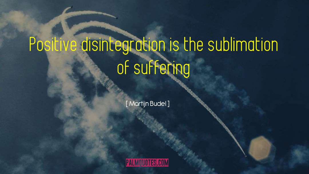 Disintegration quotes by Martijn Budel