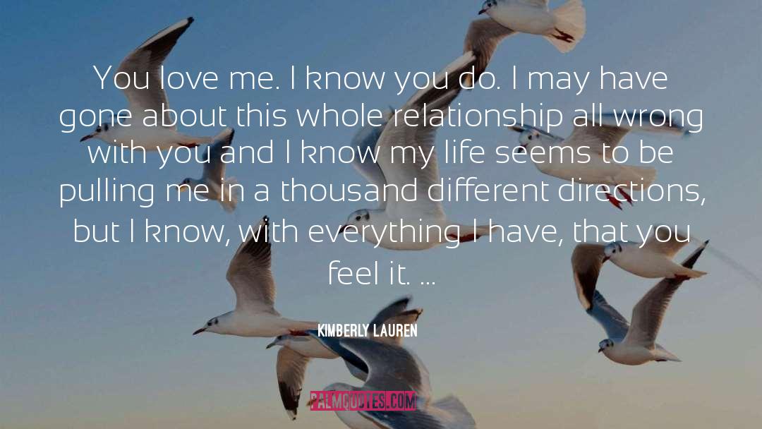 Disinterested Love quotes by Kimberly Lauren