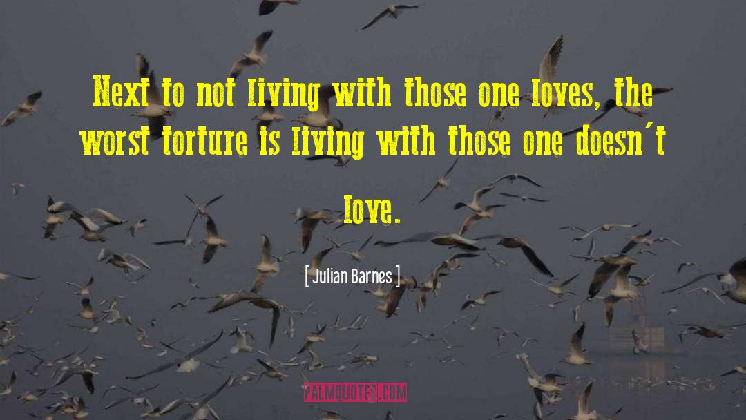 Disinterested Love quotes by Julian Barnes
