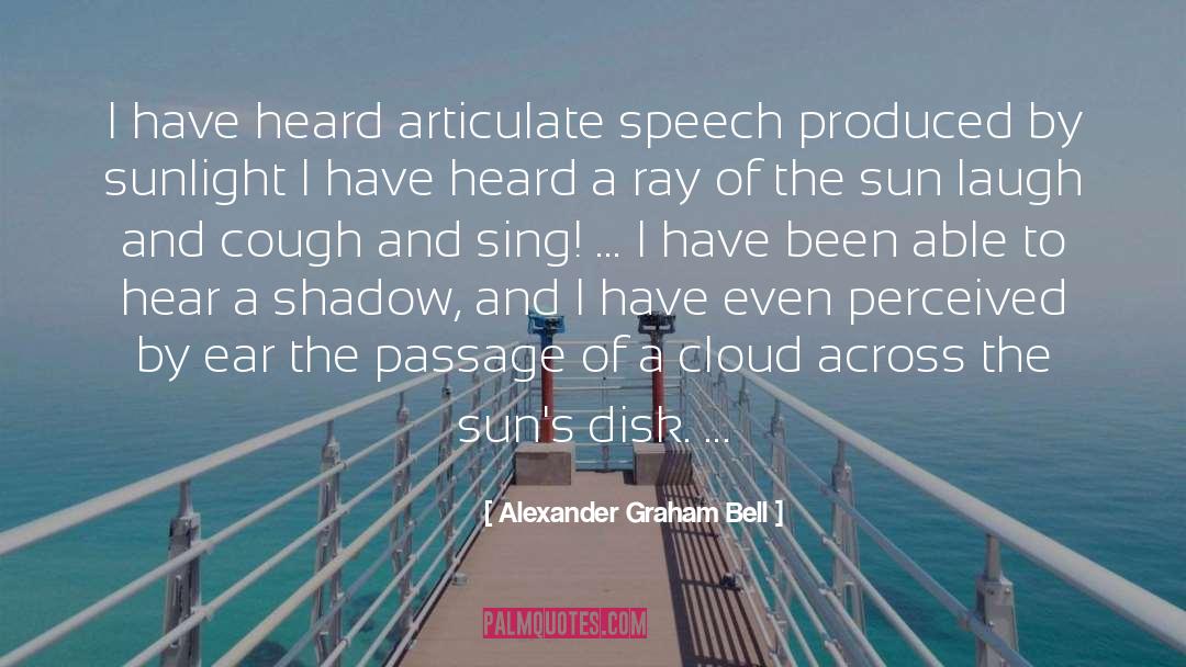 Disk quotes by Alexander Graham Bell