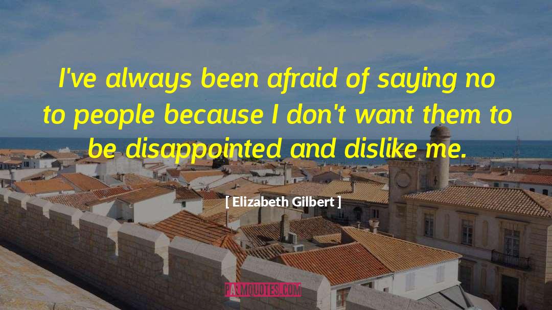 Dislike Me quotes by Elizabeth Gilbert