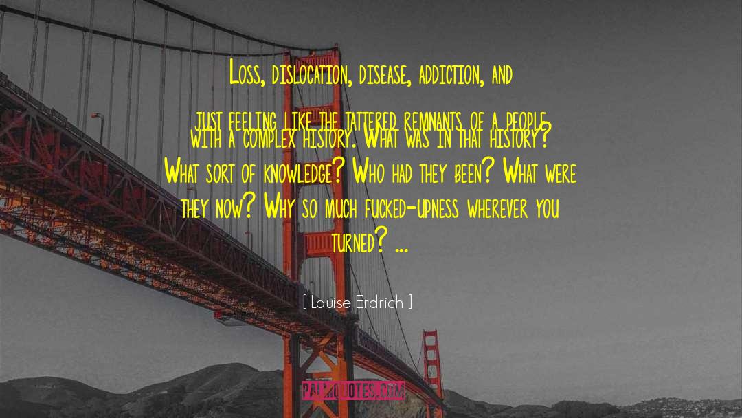 Dislocation quotes by Louise Erdrich