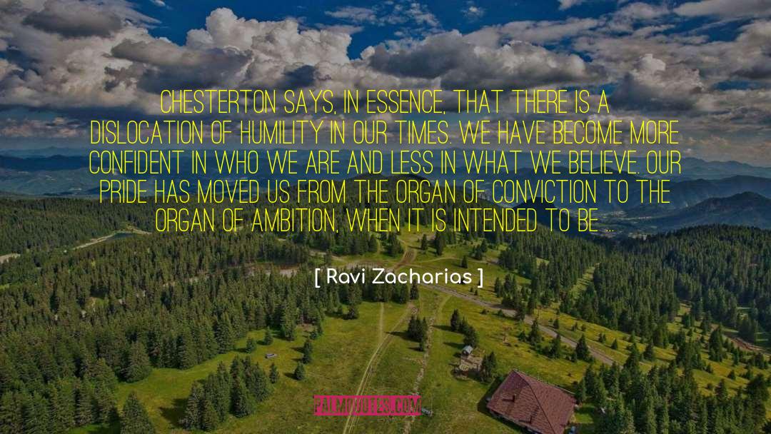 Dislocation quotes by Ravi Zacharias