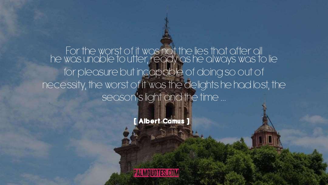Dismal quotes by Albert Camus
