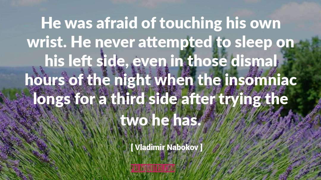 Dismal quotes by Vladimir Nabokov