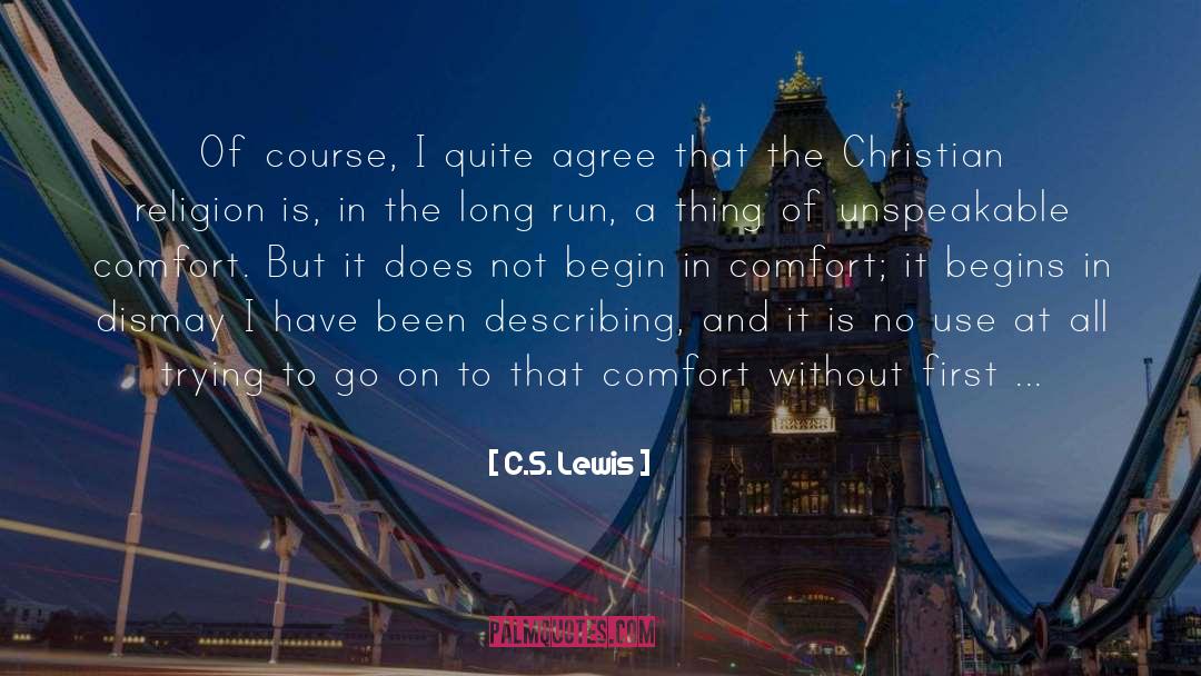 Dismay quotes by C.S. Lewis