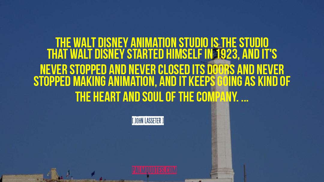 Disney Animation quotes by John Lasseter