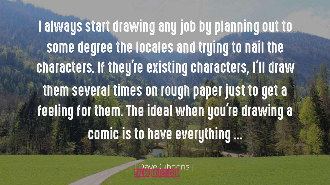 Disney Character quotes by Dave Gibbons