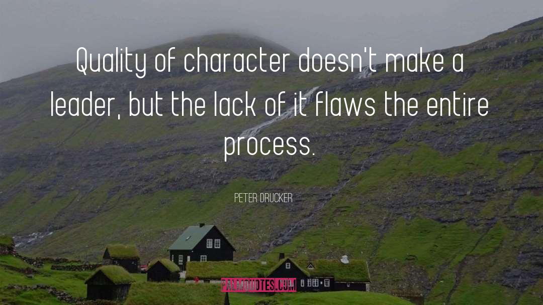 Disney Character quotes by Peter Drucker