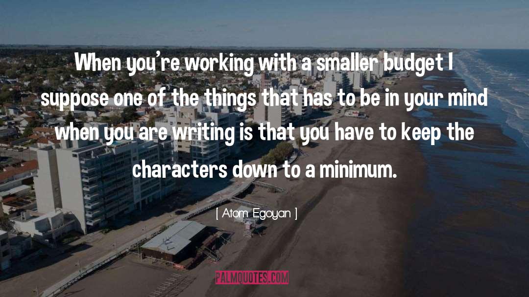 Disney Characters quotes by Atom Egoyan