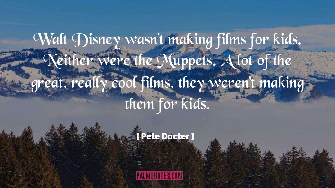 Disney quotes by Pete Docter