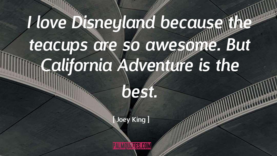 Disney S California Adventure quotes by Joey King