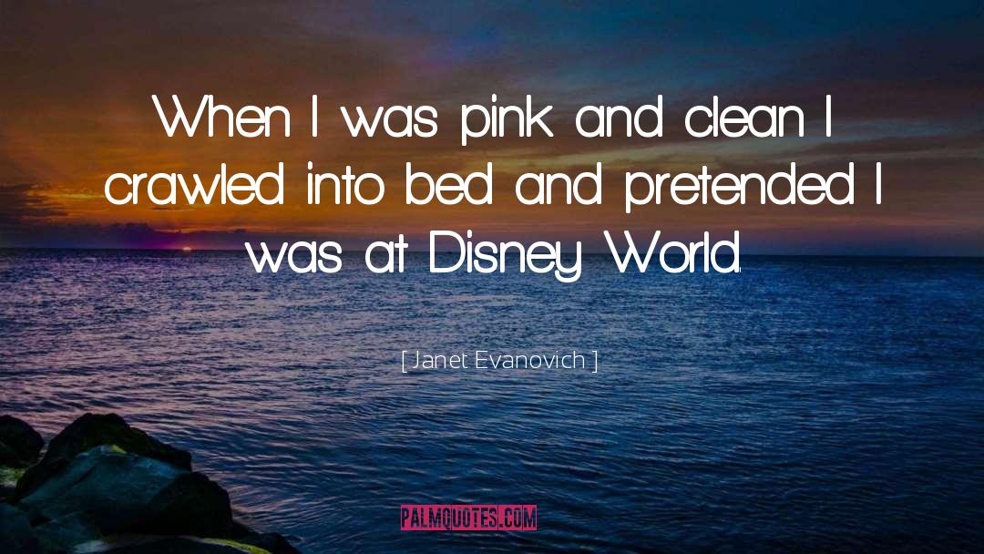 Disney World quotes by Janet Evanovich