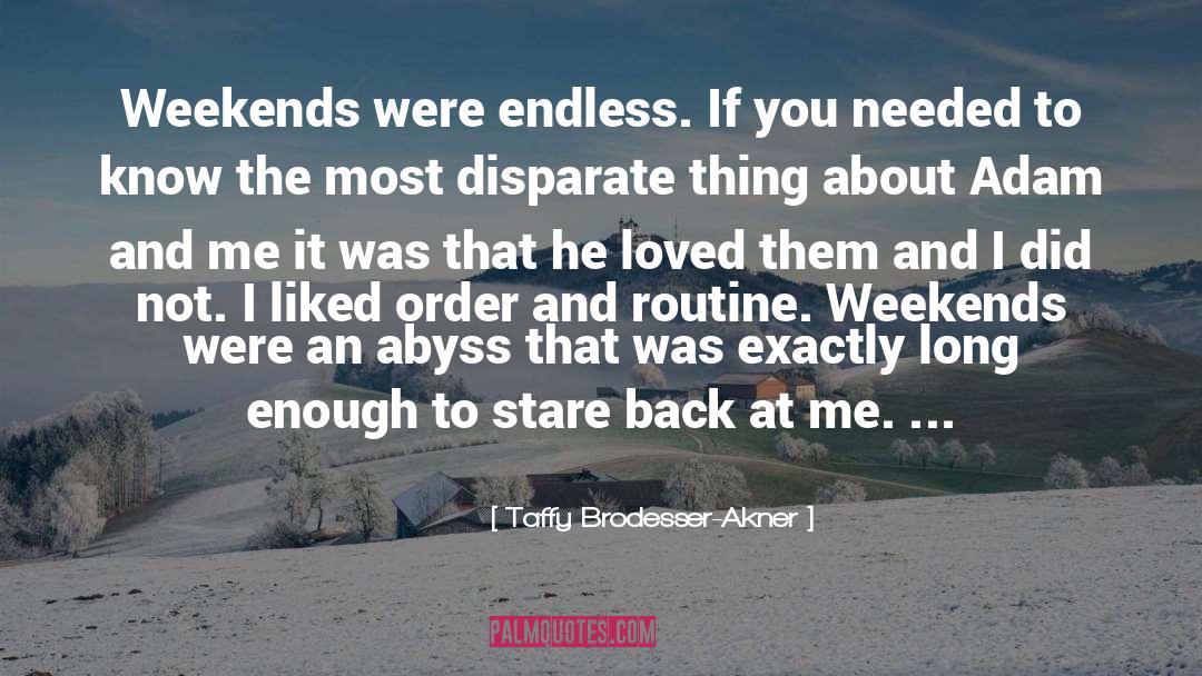 Disparate quotes by Taffy Brodesser-Akner