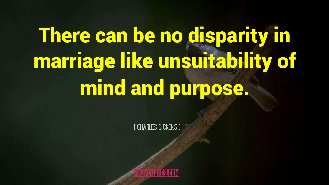 Disparity quotes by Charles Dickens