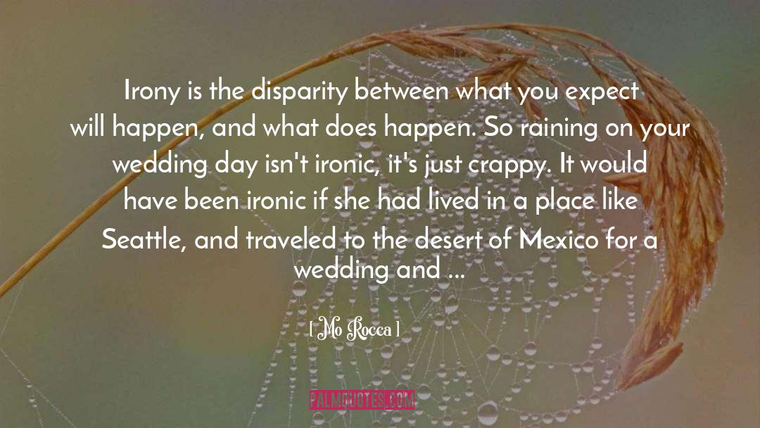 Disparity quotes by Mo Rocca