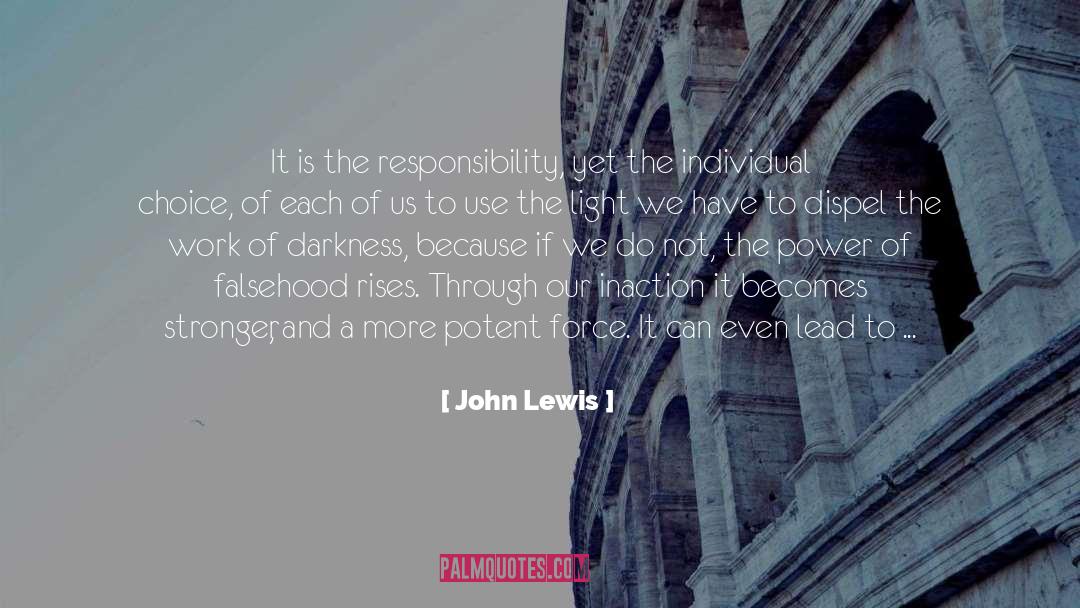 Dispel quotes by John Lewis