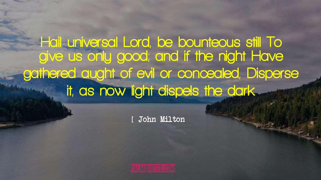 Disperse quotes by John Milton