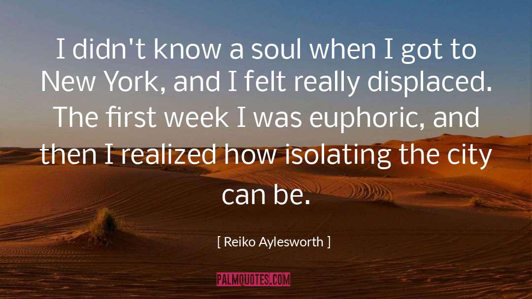 Displaced quotes by Reiko Aylesworth
